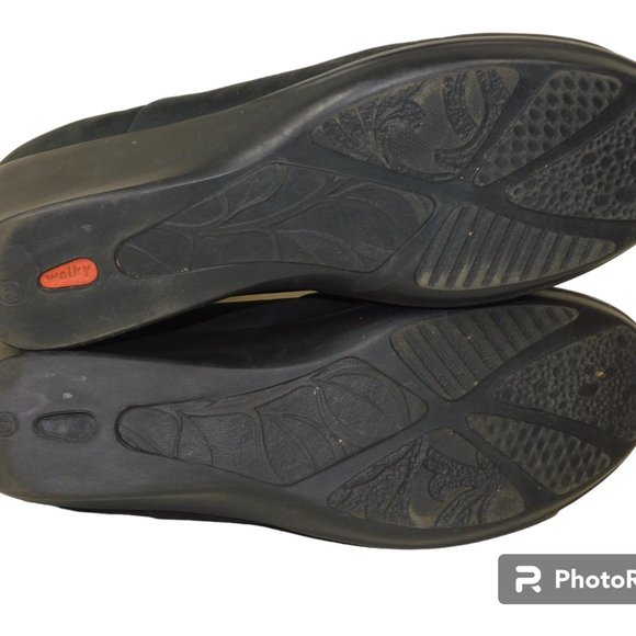 Dr. Zen Walky Suede Leather Wedge Comfort Shoes Size 43 (US Size 10.5) - Picture 10 of 11